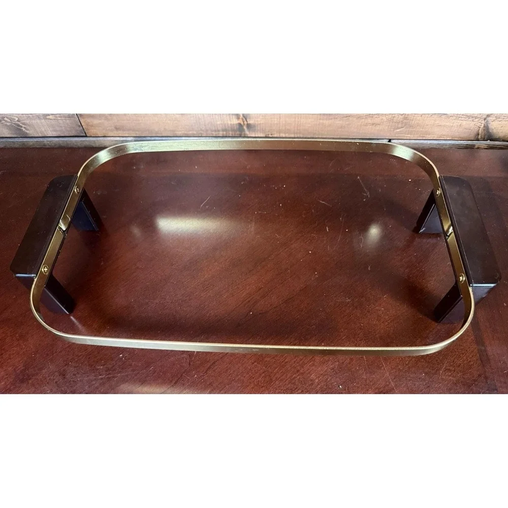 Pyrex 233R 3 Quart 13 x 9 Casserole Baking Dish Amber & Holder Vintage